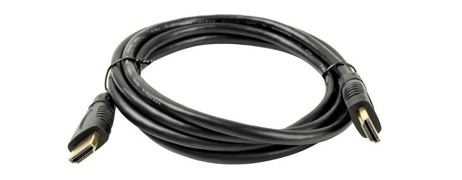 Premiumcord Kabel HDMI 2m High Speed + Ethernet (v1.4), zlacené konektory